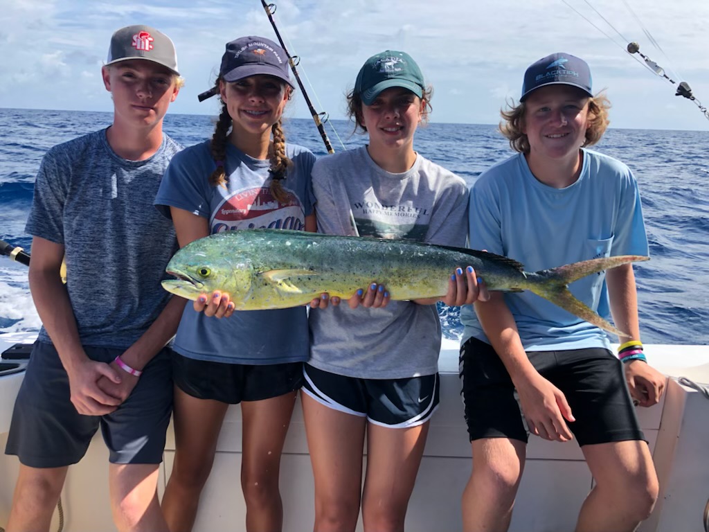 Fishing trip on the water